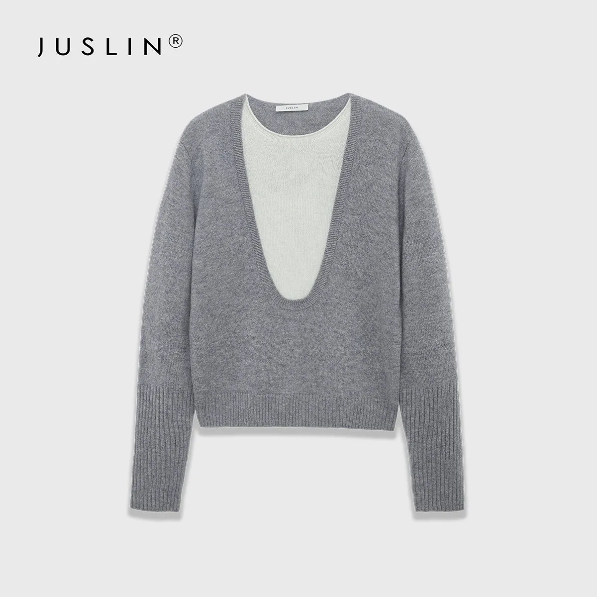 Layered Knit Sweater