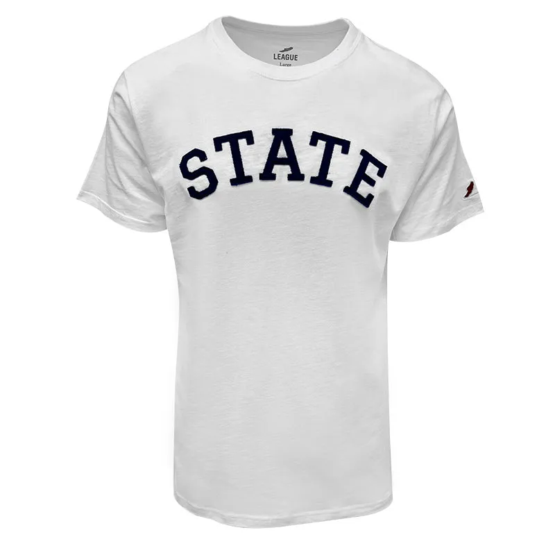 League Vintage Embroidered STATE T-Shirt