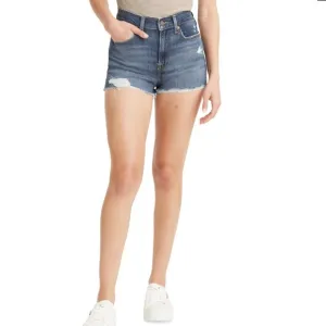 LEVIS HIGH RISE STRETCH DENIM SHORTS