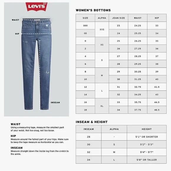 LEVIS HIGH RISE STRETCH DENIM SHORTS