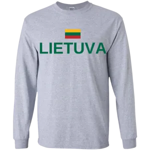Lietuva - Boys Youth Classic Long Sleeve T-Shirt