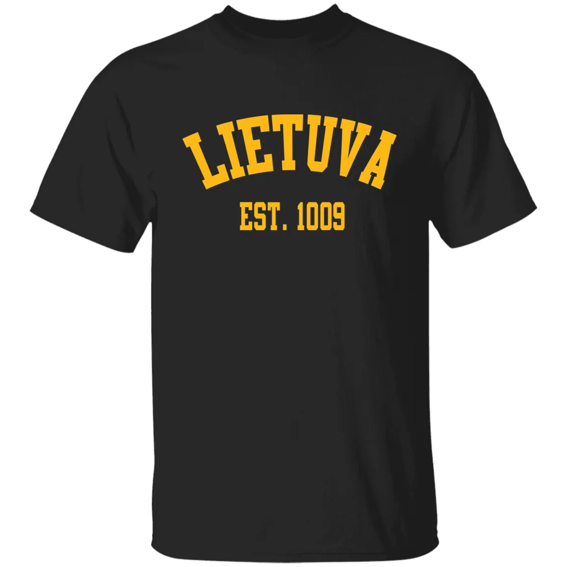 Lietuva Est. 1009 - Boys/Girls Youth Classic Short Sleeve T-Shirt