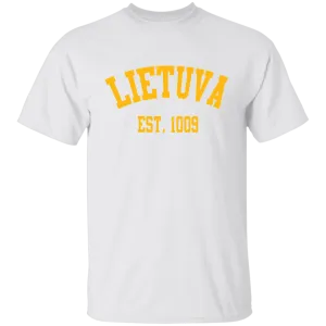 Lietuva Est. 1009 - Boys/Girls Youth Classic Short Sleeve T-Shirt