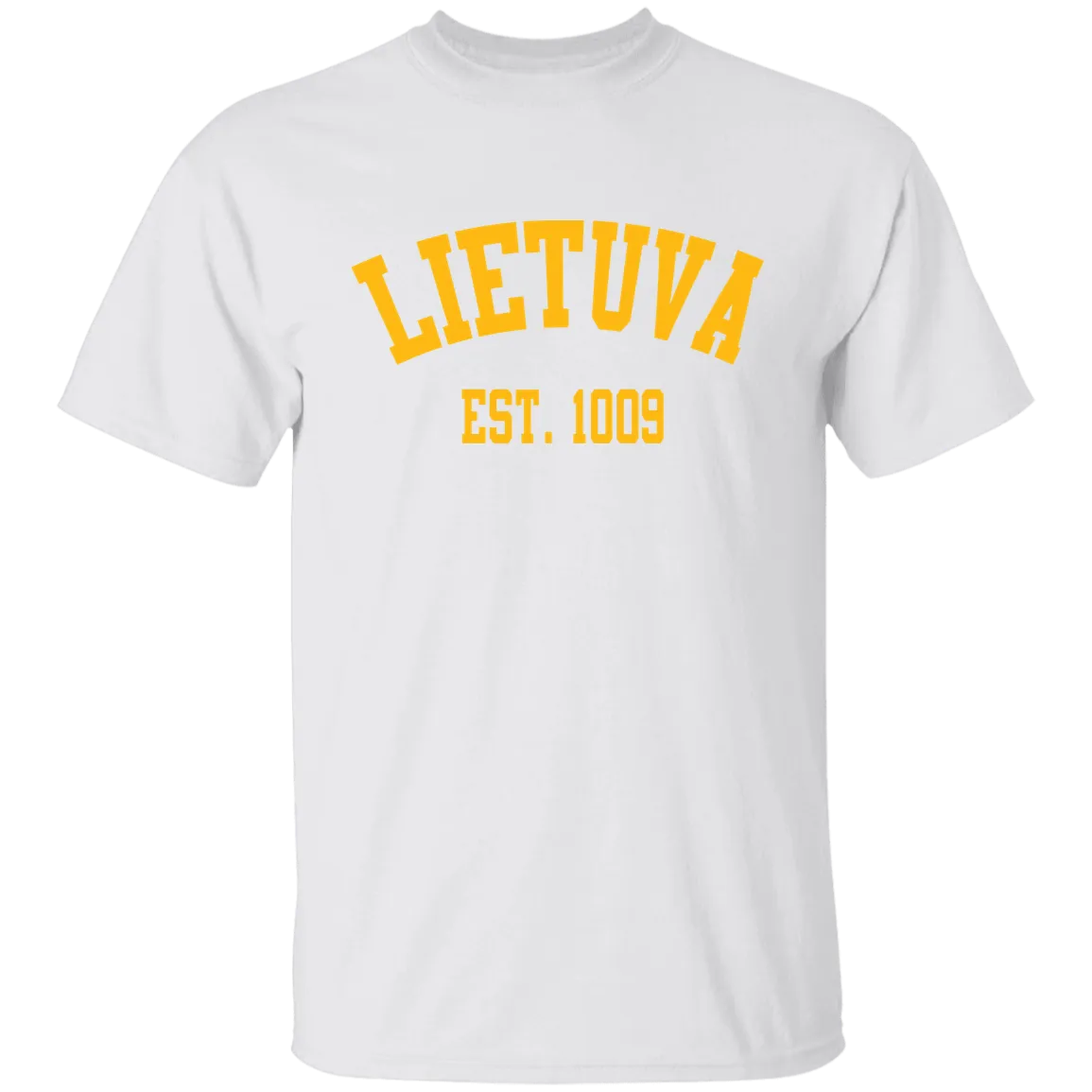 Lietuva Est. 1009 - Boys/Girls Youth Classic Short Sleeve T-Shirt