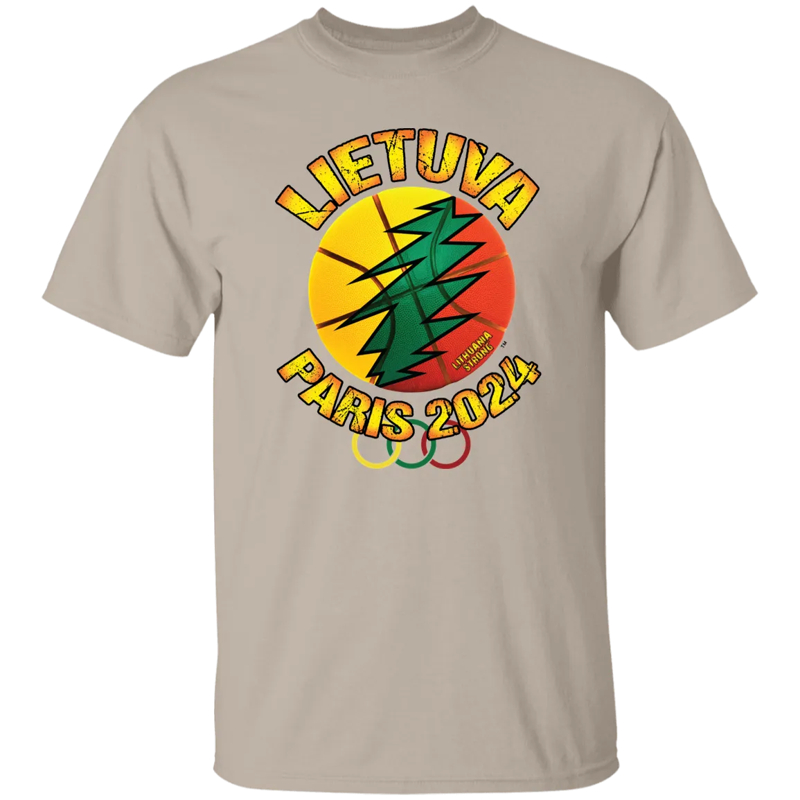 Lietuva Paris 2024 - Men's Classic Short Sleeve T-Shirt