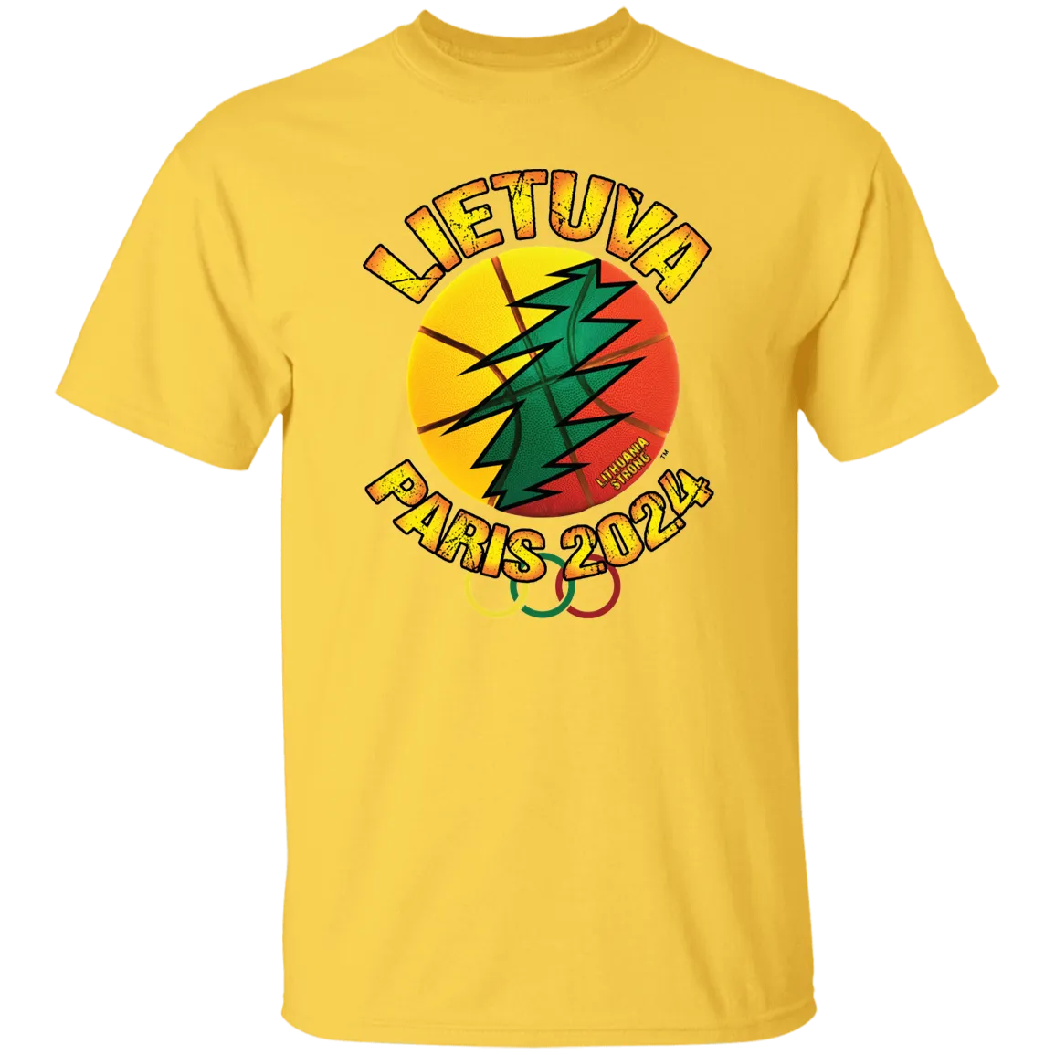 Lietuva Paris 2024 - Men's Classic Short Sleeve T-Shirt