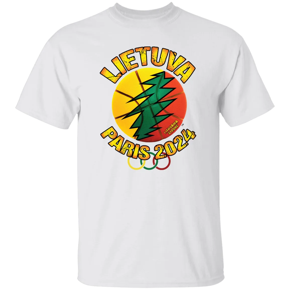 Lietuva Paris 2024 - Men's Classic Short Sleeve T-Shirt