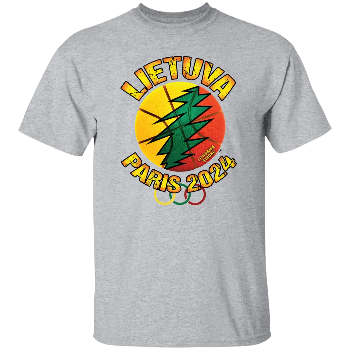 Lietuva Paris 2024 - Men's Classic Short Sleeve T-Shirt