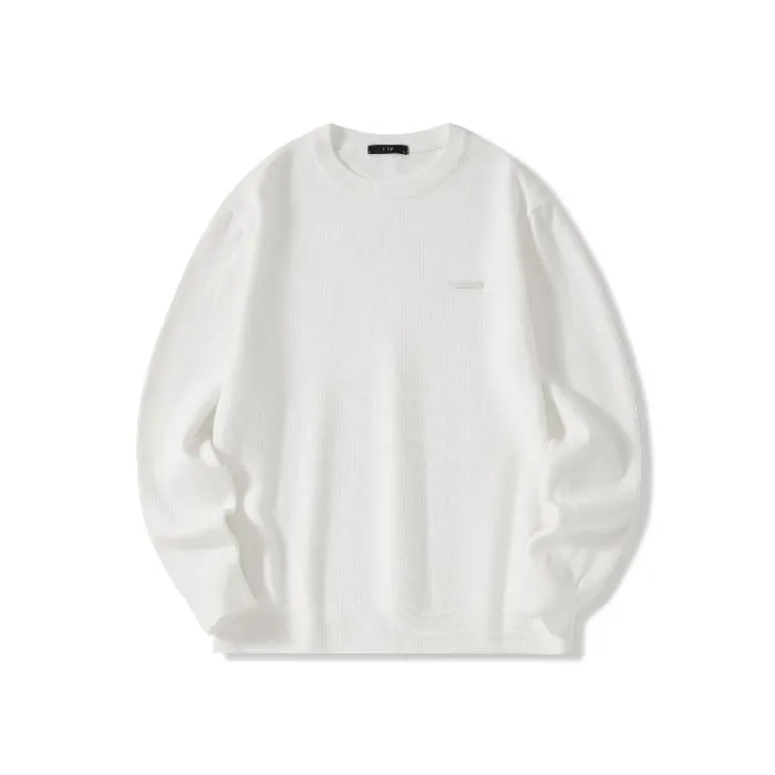 Lightweight High Street Men's Jumper with Label Detailing