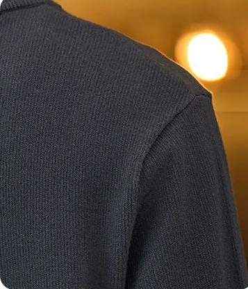 Lightweight High Street Men's Jumper with Label Detailing
