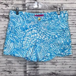 Lilly Pulitzer Palmita Stretch Shorts Sea Cups