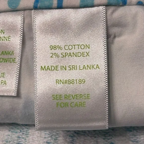 Lilly Pulitzer Palmita Stretch Shorts Sea Cups
