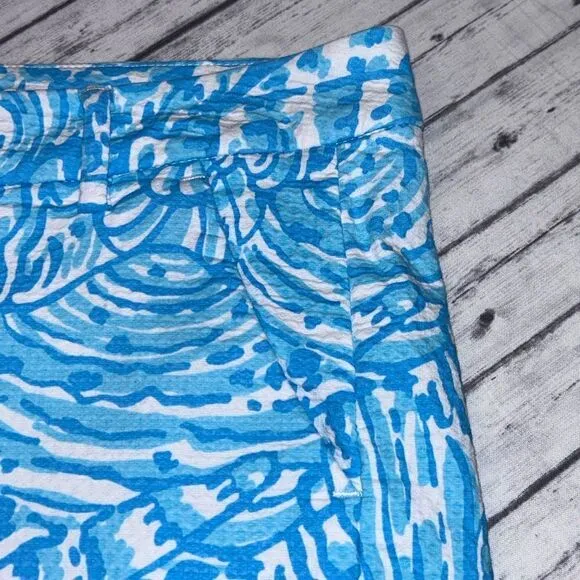 Lilly Pulitzer Palmita Stretch Shorts Sea Cups