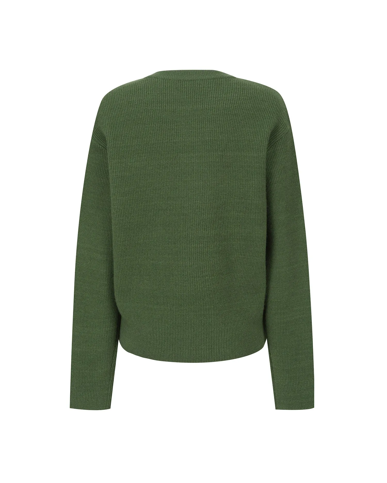 Line Sweater with Buttons