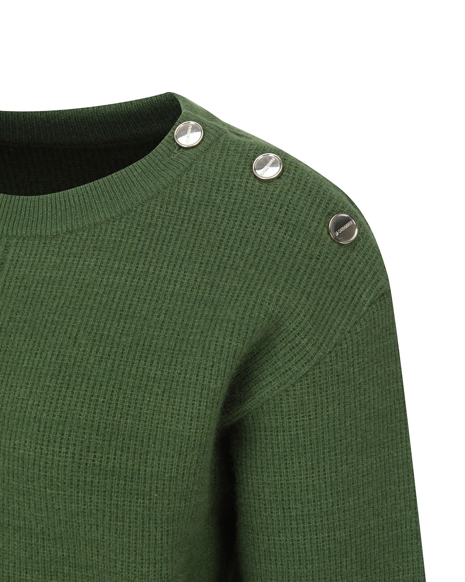Line Sweater with Buttons