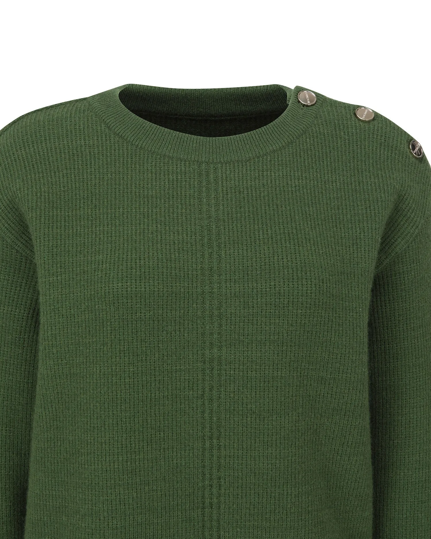 Line Sweater with Buttons