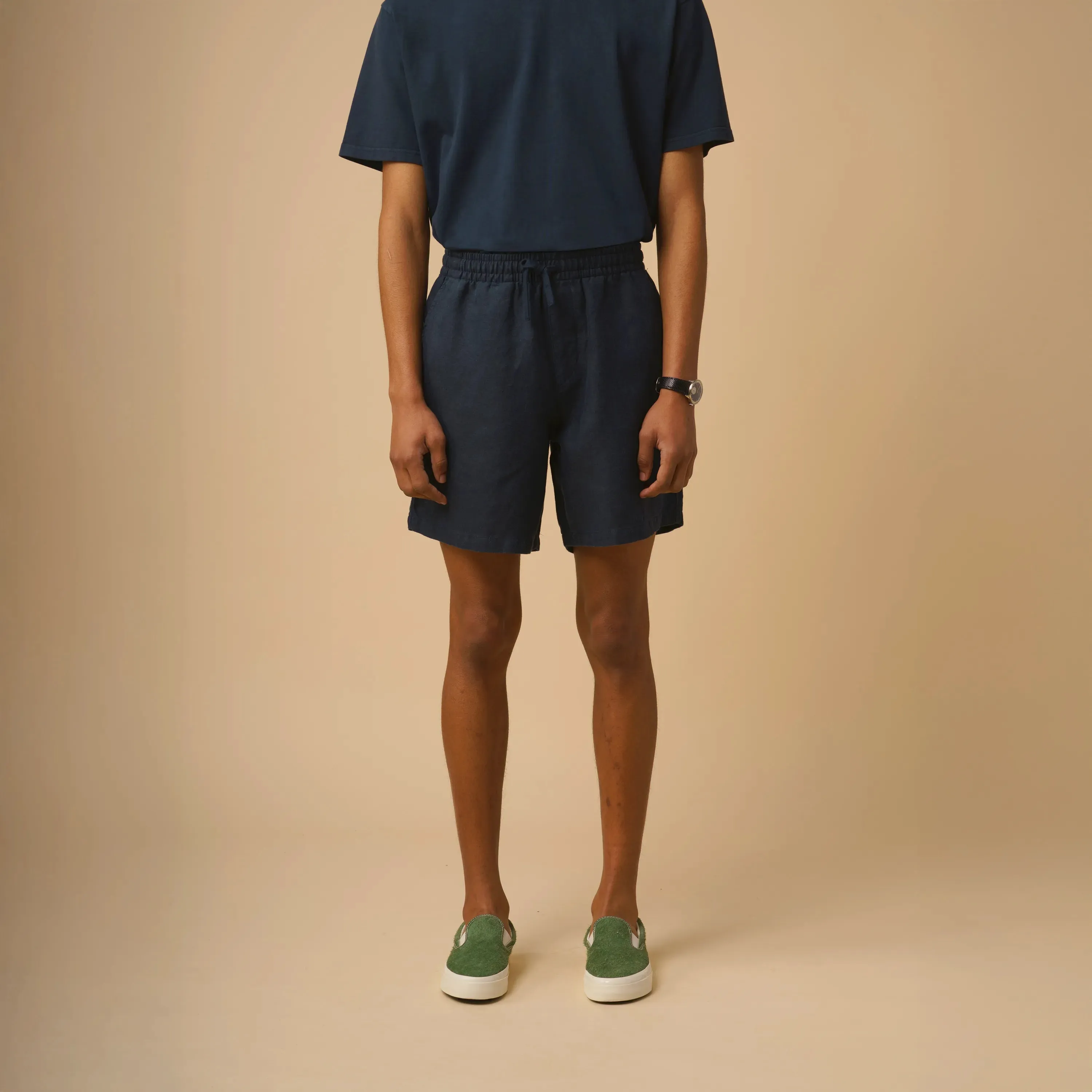 LINEN SHORTS