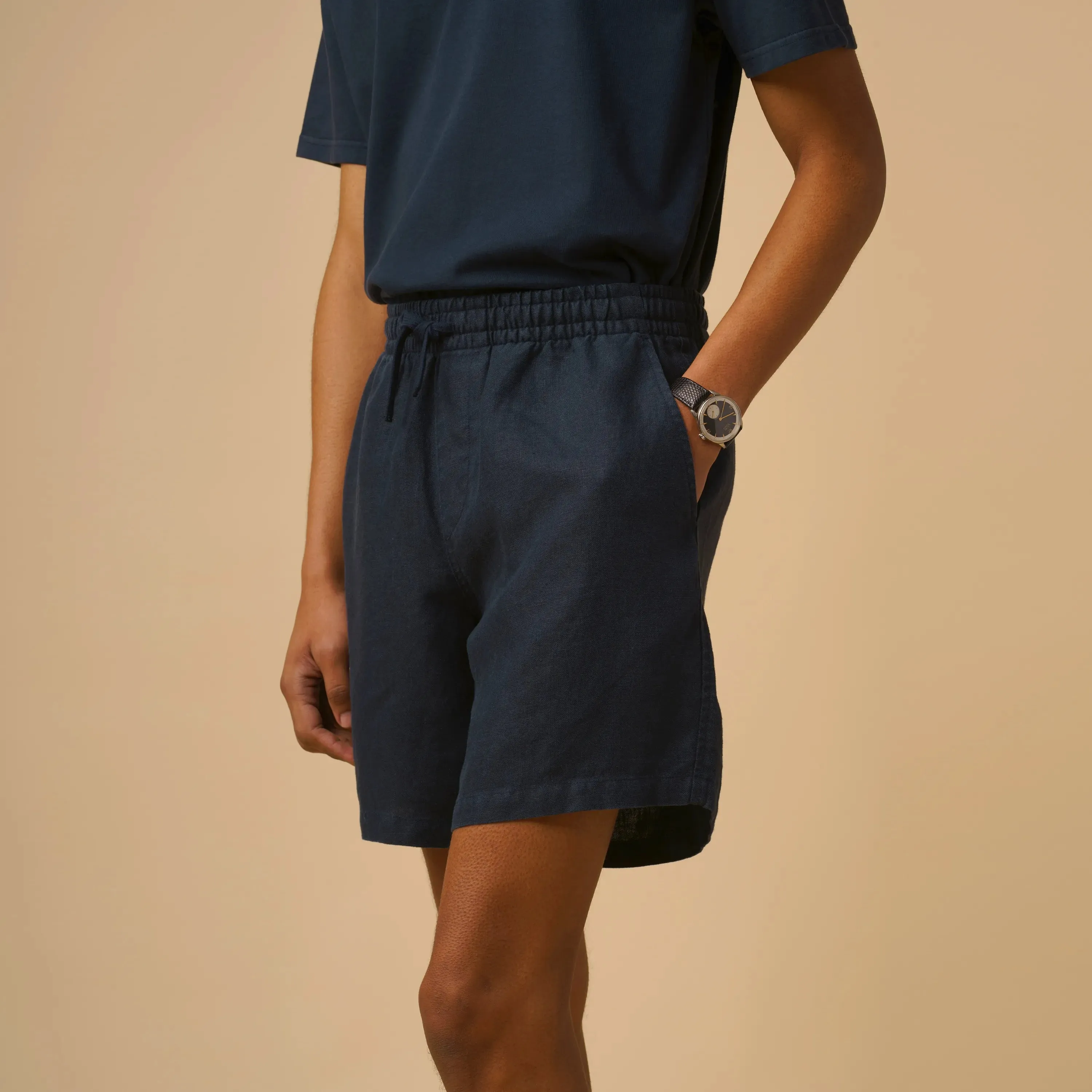 LINEN SHORTS