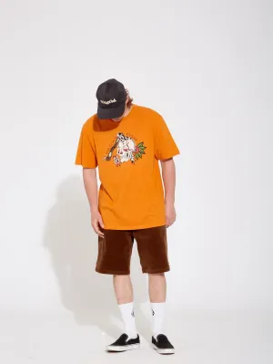 Lintell T-Shirt - SAFFRON