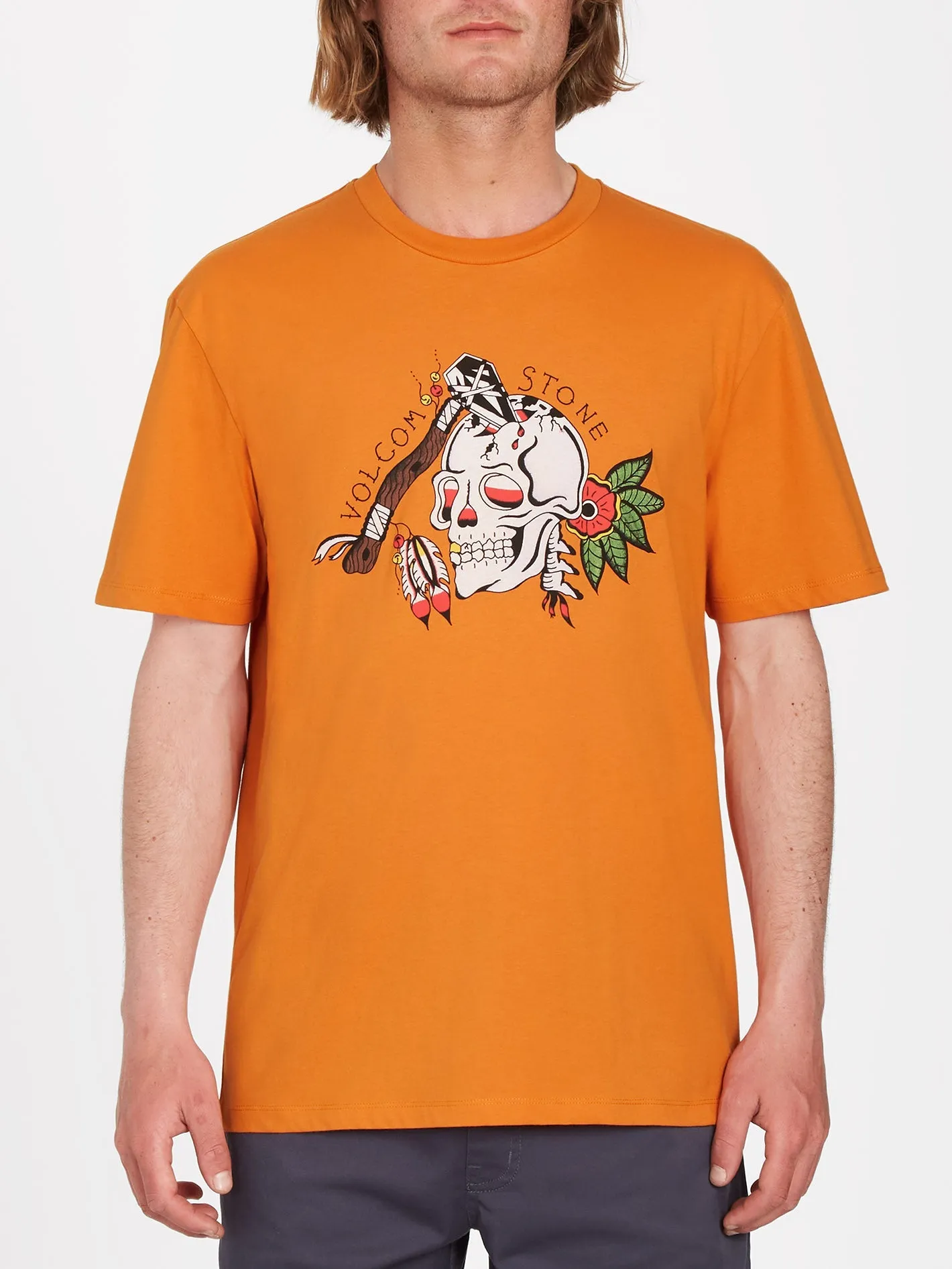 Lintell T-Shirt - SAFFRON