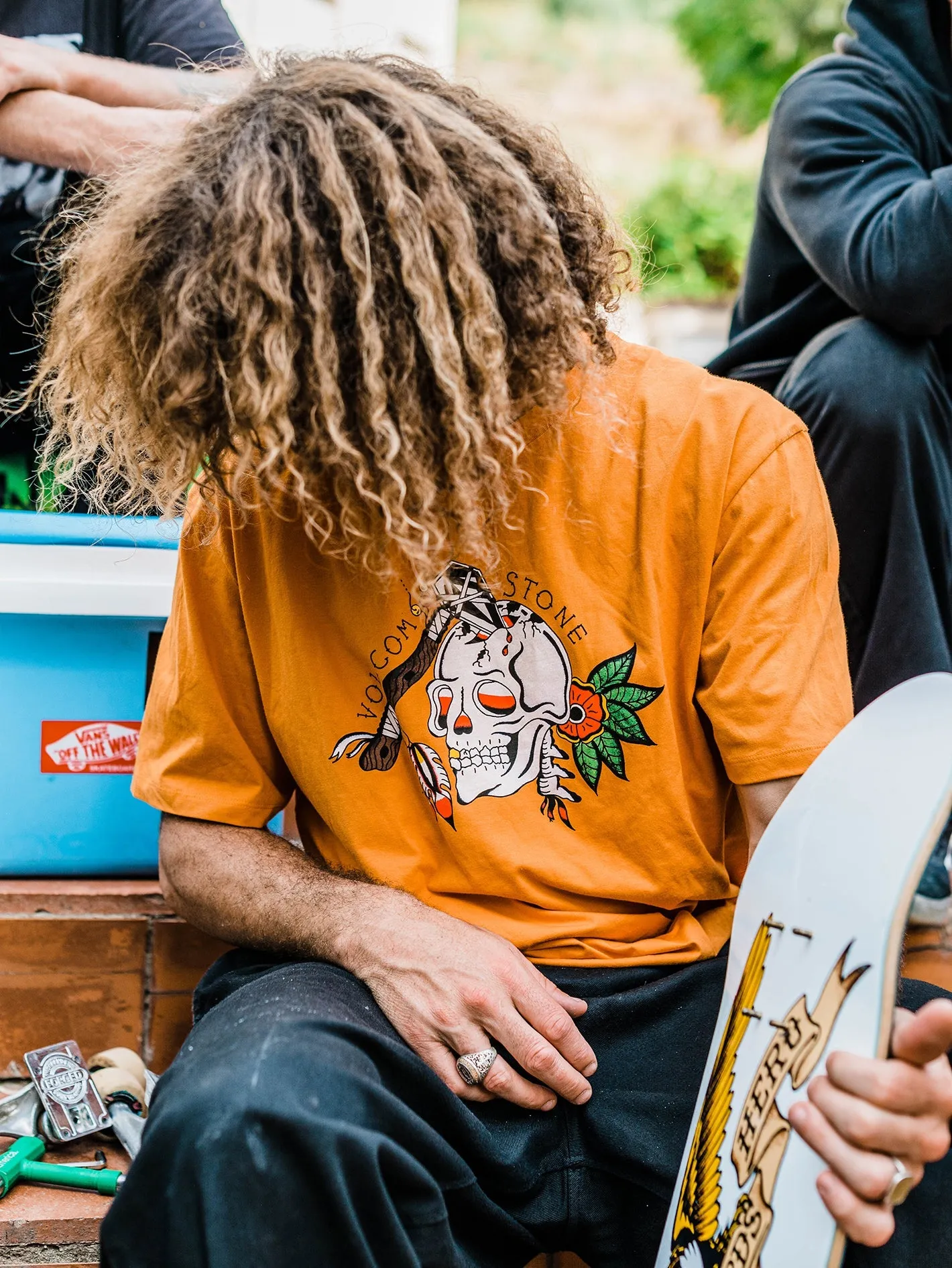 Lintell T-Shirt - SAFFRON