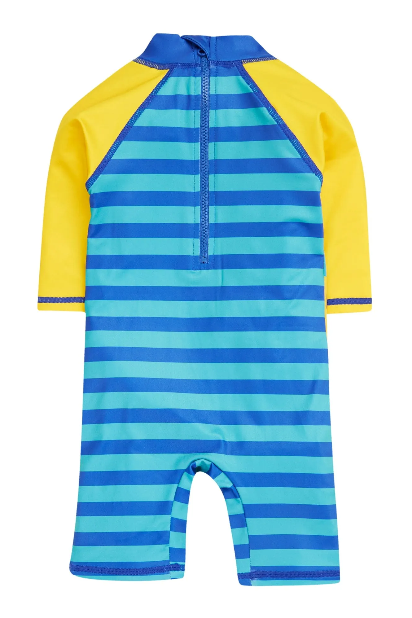 Little Sun Safe Suit Tropical Sea Stripe/Dino