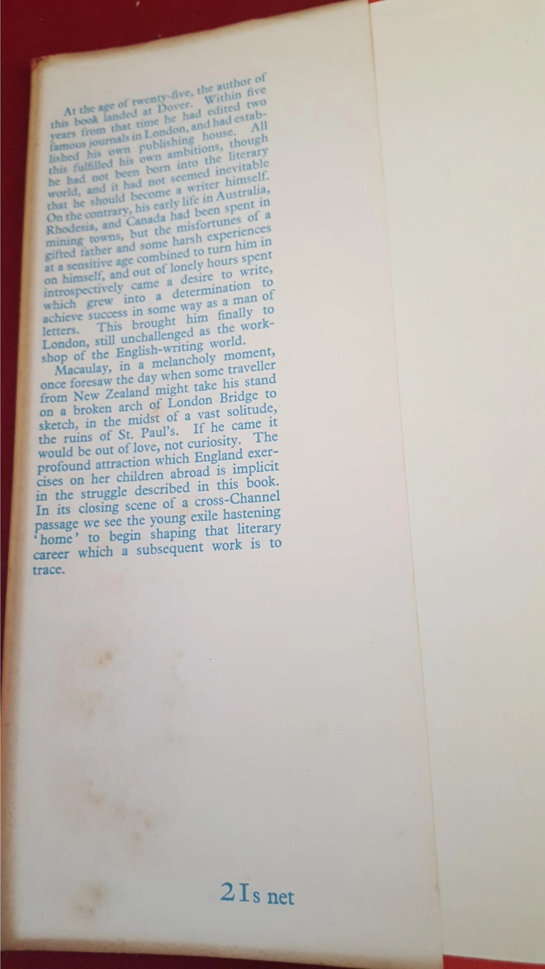 Lovat Dickson - The Ante-Room & The House Of Words, Macmillan, First, Signed, Letters
