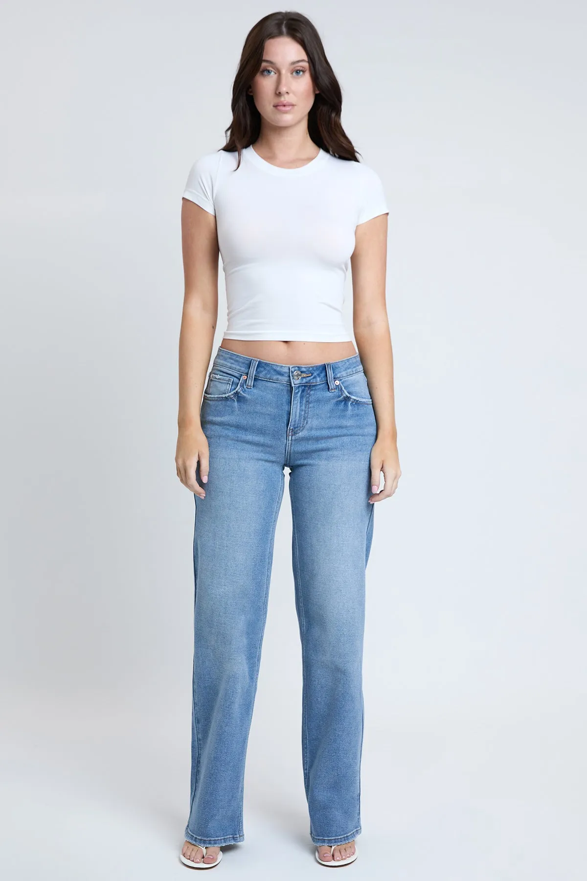 Low Rise Brittany Wide Leg Jeans, Pack of 12