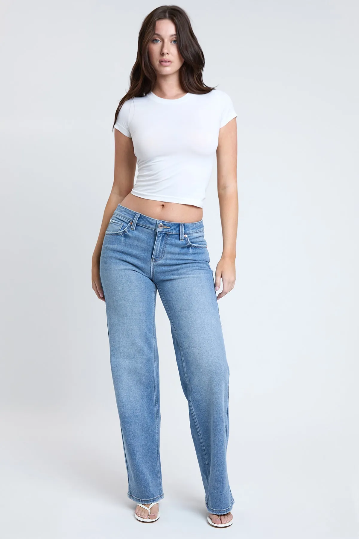 Low Rise Brittany Wide Leg Jeans, Pack of 12