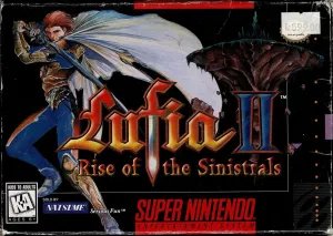 Lufia 2 NTSC i æske (u. manual m. kosmetiske fejl)