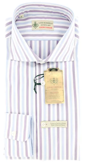 Luigi Borrelli Lavender Purple Shirt - Extra Slim