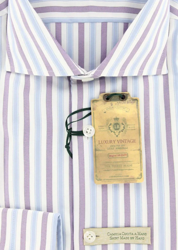 Luigi Borrelli Lavender Purple Shirt - Extra Slim