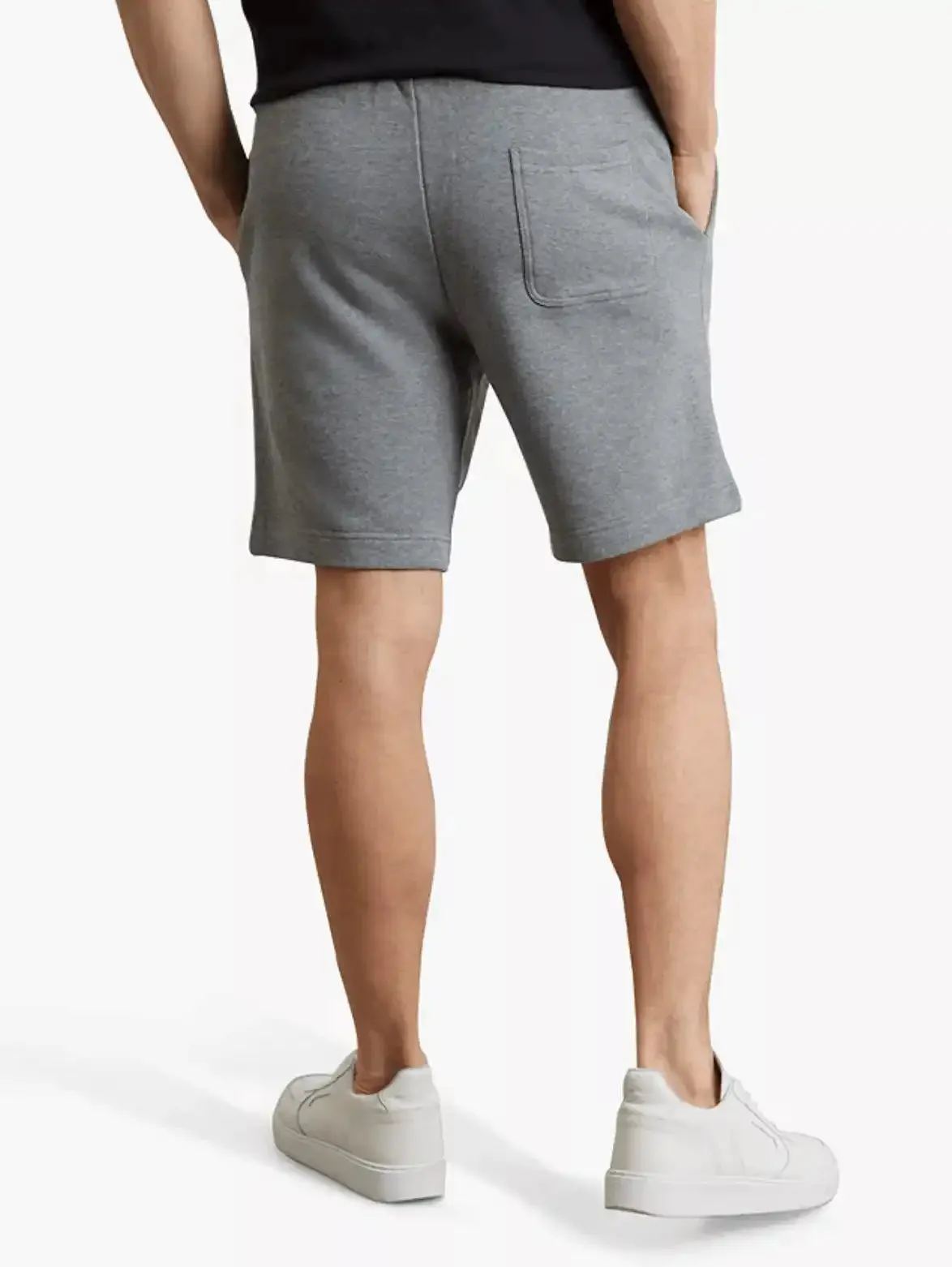 Lyle & Scott Sweat Shorts Mid Grey Marl
