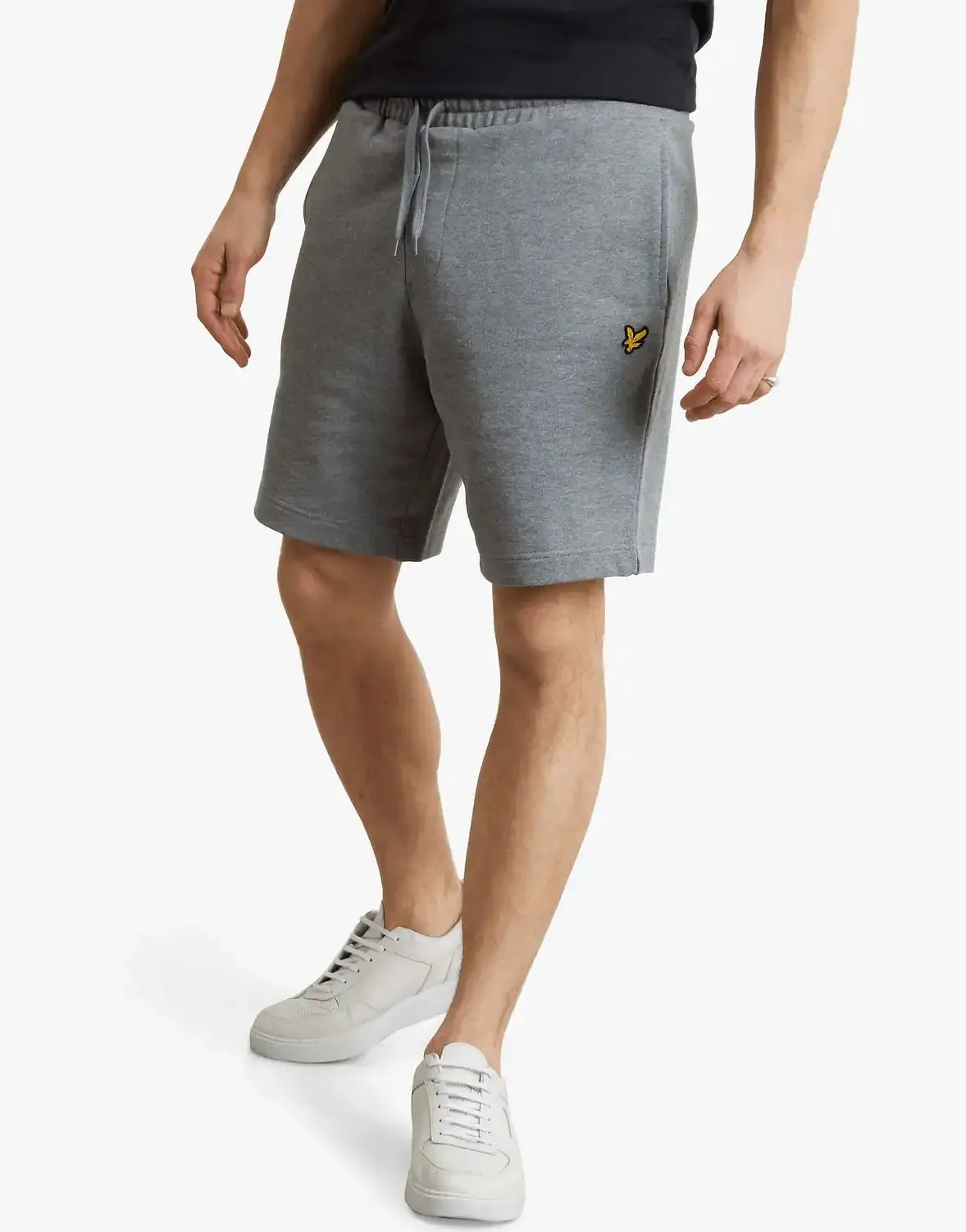Lyle & Scott Sweat Shorts Mid Grey Marl