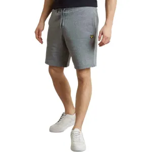 Lyle & Scott Sweat Shorts Mid Grey Marl