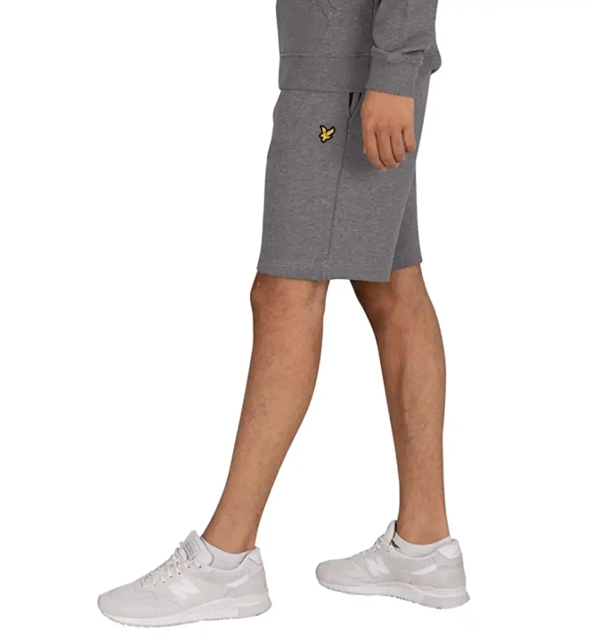 Lyle & Scott Sweat Shorts Mid Grey Marl