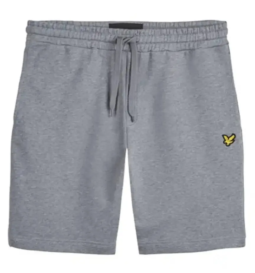 Lyle & Scott Sweat Shorts Mid Grey Marl