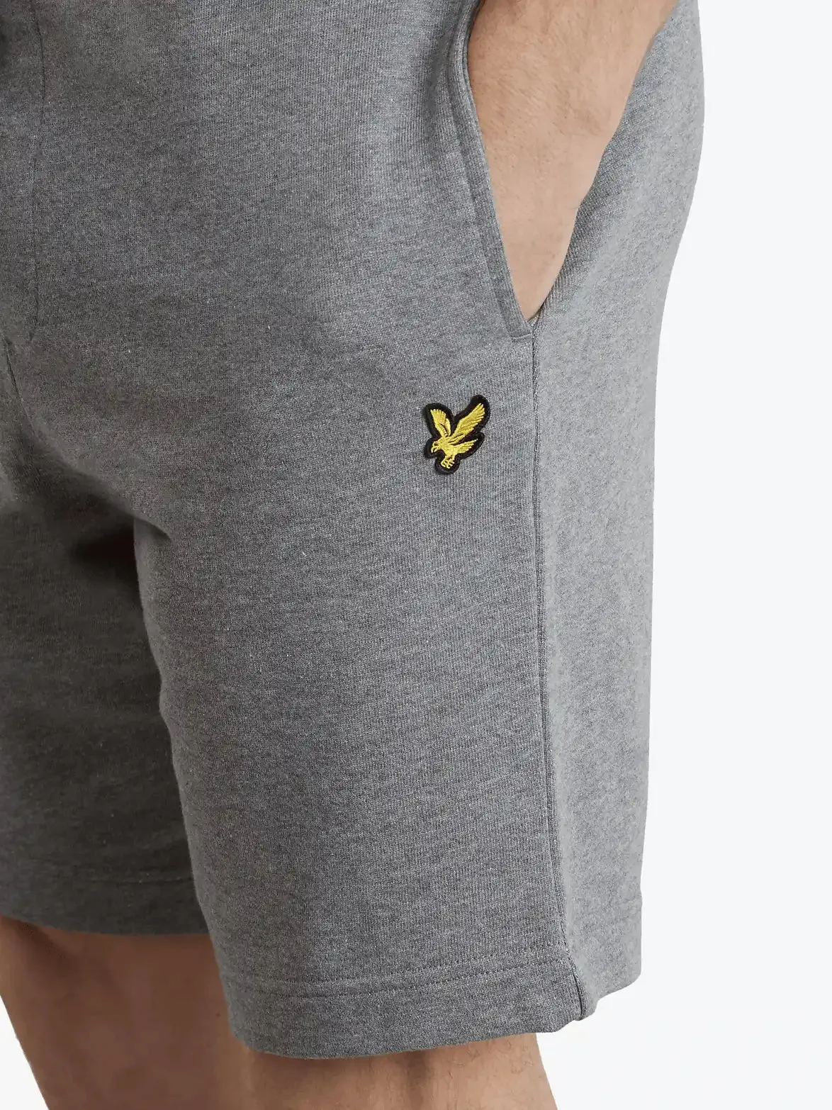 Lyle & Scott Sweat Shorts Mid Grey Marl