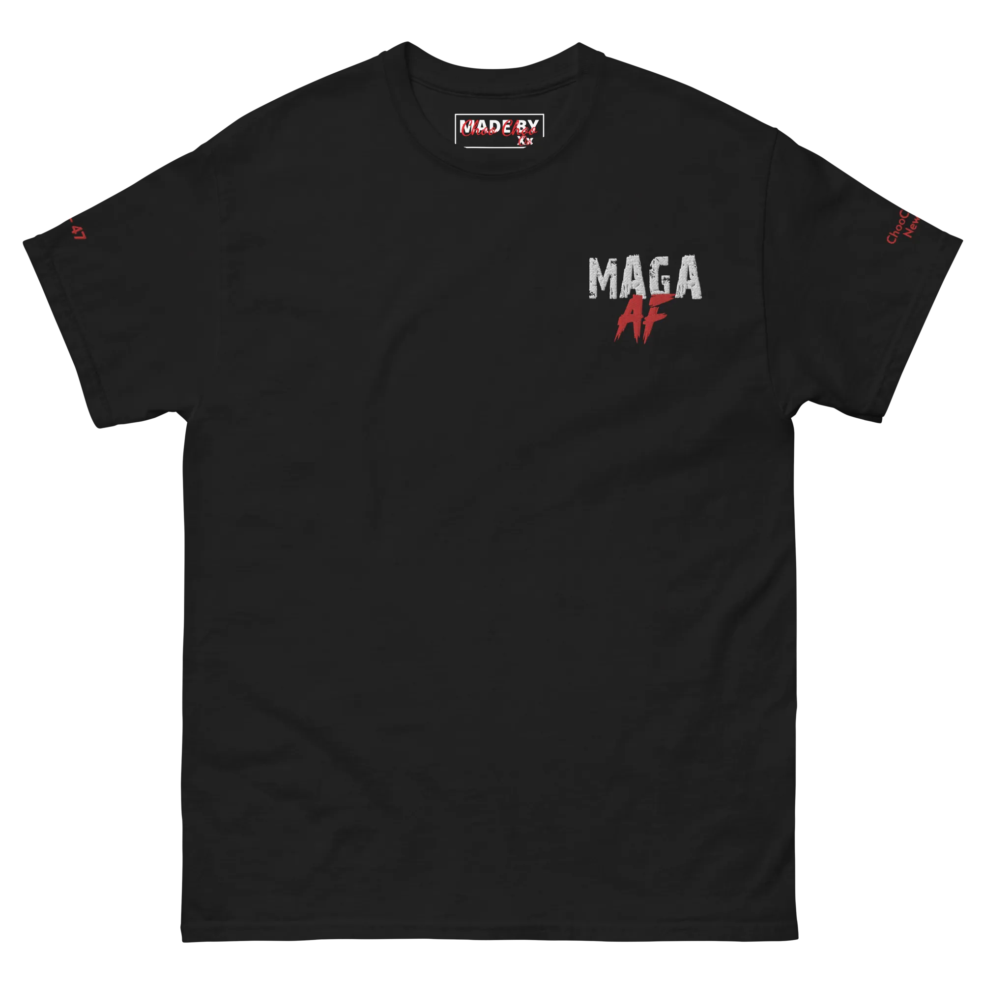 MAGA AF Embroidery Men's Classic Tee