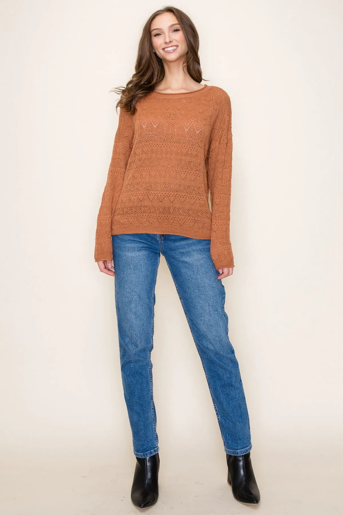 Mandala Pullover Sweater