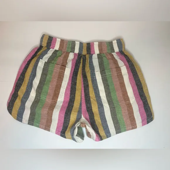 Marine Layer NWT Beach Short Bold Stripe in Multi Color