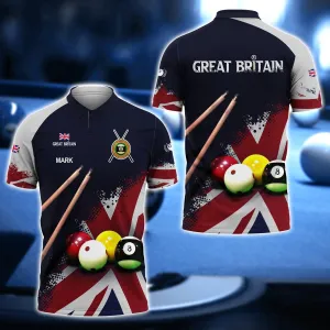 Mark Billiard Union Jack 3D Shirt - QB95