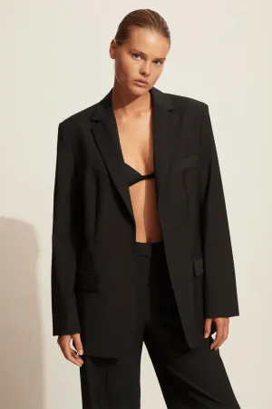 Matteau Relaxed Tailored Blazer - Black