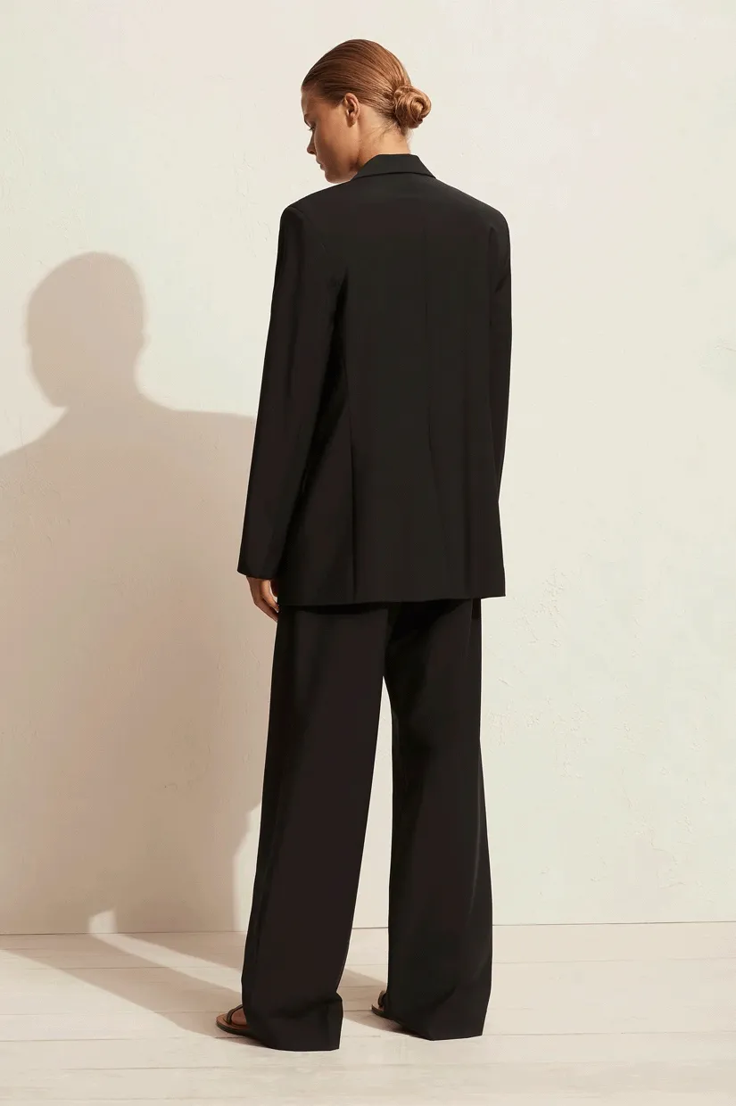 Matteau Relaxed Tailored Blazer - Black