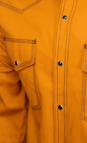 Matteo – Classic Western Work Shirt for Men