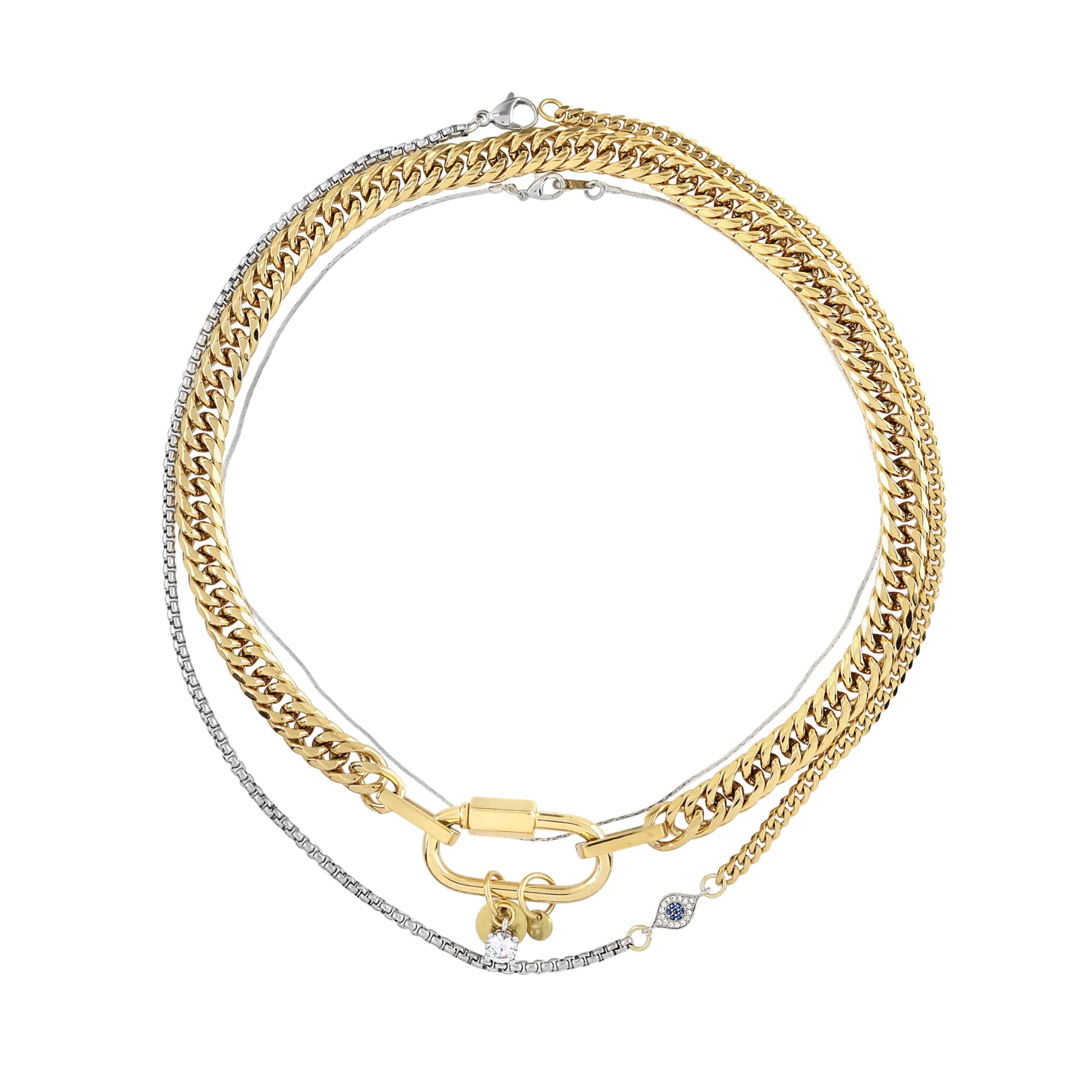 MAYA LAYERED NECKLACE SET