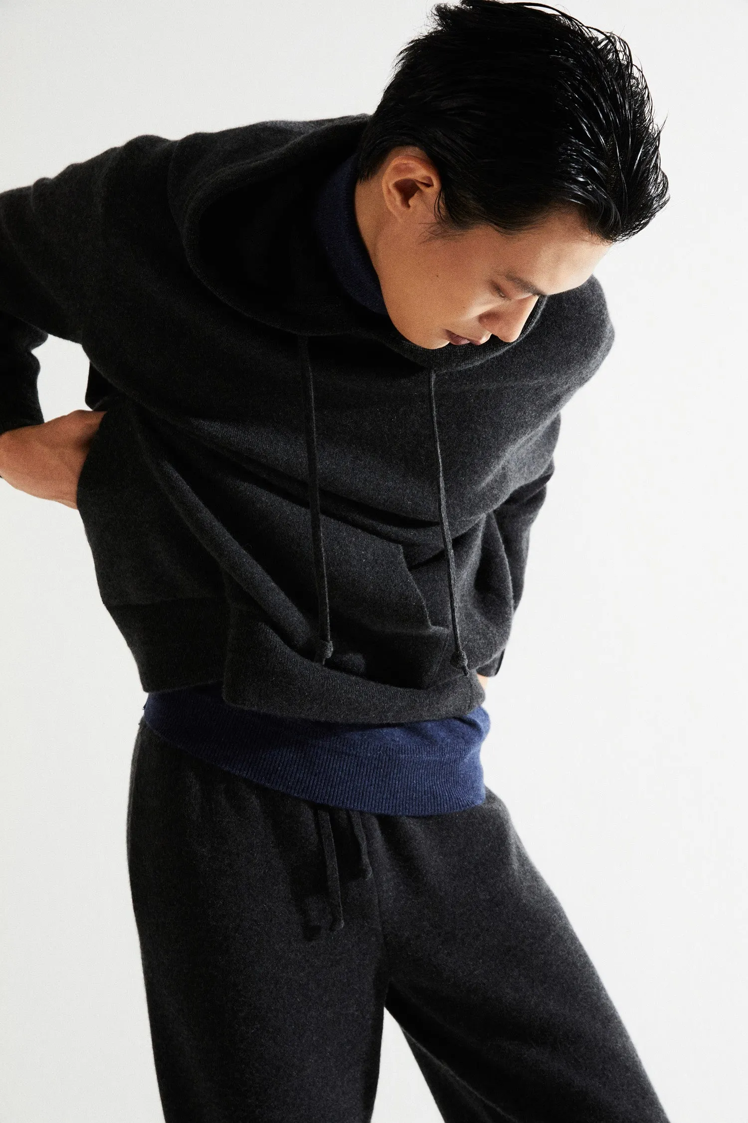 Men Relaxed Hoodie