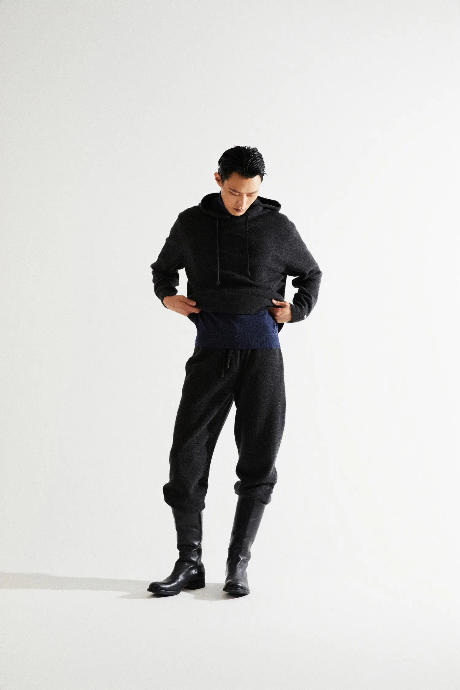 Men Relaxed Hoodie