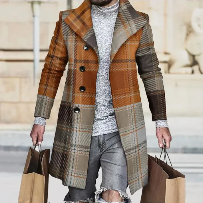 Men's Anatoly Long Tailored Coat