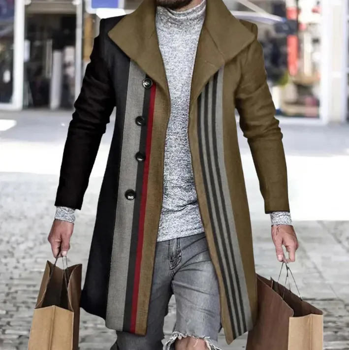 Men's Anatoly Long Tailored Coat